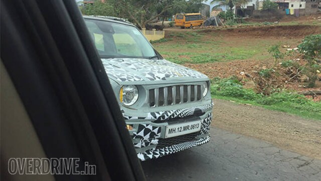 Spied: Jeep Renegade spotted testing in India Spied: Jeep Renegade spotted testing in India