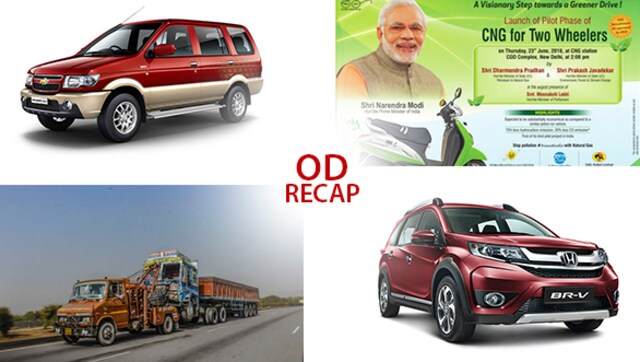 ODRecap: Honda BR-V accumulates 10,000 bookings, Indian government's CNG kits for two-wheelers and more