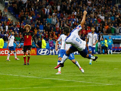 Giaccherini, Pellè score as Conte's tactical genius helps Italy outclass Belgium Giaccherini, Pellè score as Conte's tactical genius helps Italy outclass Belgium