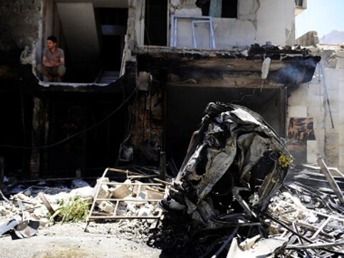 Syria: Islamic State claims attack outside Damascus shrine; death toll rises to 12 Syria: Islamic State claims attack outside Damascus shrine; death toll rises to 12