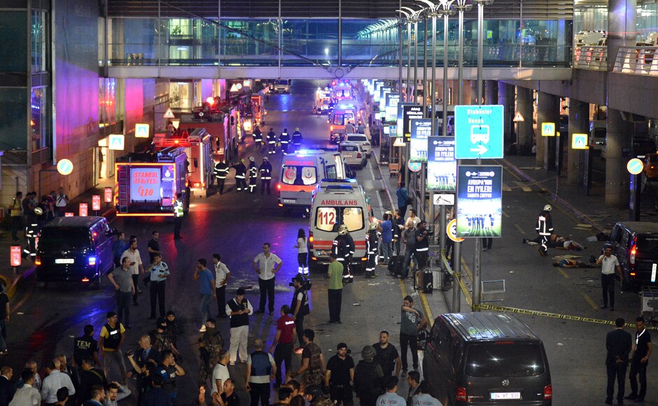 Turkish Prime Minister Binali Yildirim on Wednesday blamed the Islamic State (IS) for the bombing. AP Turkish Prime Minister Binali Yildirim on Wednesday blamed the Islamic State (IS) for the bombing. AP