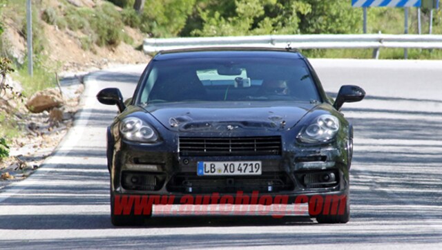 Spied: Porsche baby Panamera 'Pajun'