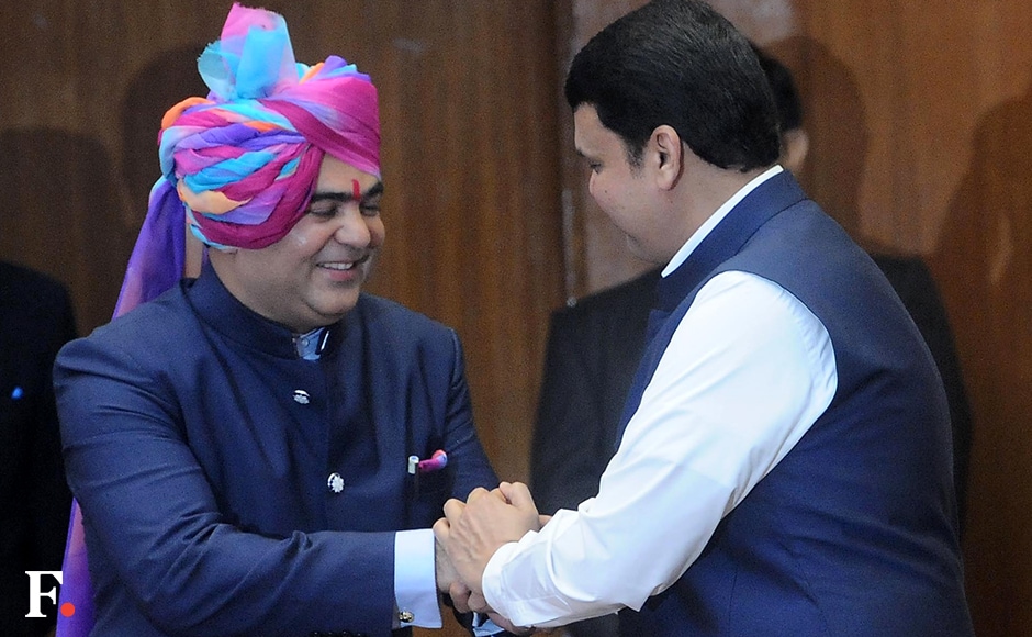 Jaykumar Rawal, a two-time BJP MLA from Dondai, meets CM Fadnavis after being inducted as cabinet minister. Analysts say that he was chosen because the government needed a strong representative from northern Maharashtra after the exit of the previous representative, Eknath Khadse. Sachin Gokhale/Firstpost Jaykumar Rawal, a two-time BJP MLA from Dondai, meets CM Fadnavis after being inducted as cabinet minister. Analysts say that he was chosen because the government needed a strong representative from northern Maharashtra after the exit of the previous representative, Eknath Khadse. Sachin Gokhale/Firstpost