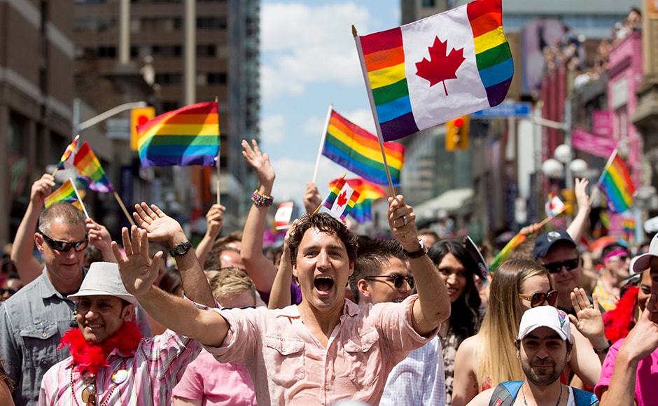 Justin Trudeau becomes Canada's first sitting prime minister to participate. Photo Courtesy: AP Justin Trudeau becomes Canada's first sitting prime minister to participate. Photo Courtesy: AP