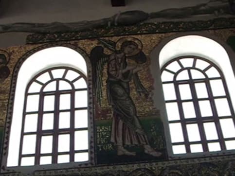 Hidden angel mosaic at Bethlehem shrine sees the light Hidden angel mosaic at Bethlehem shrine sees the light