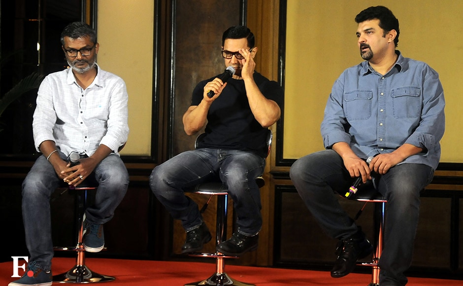 “Sultan is going to be a huge super-duper hit. I want the millions of people, who will watch Sultan, to see the poster of Dangal. We just want to tell people that our film will also come in a few months (December). Sultan will have a bumper opening. We are using the huge potential that Sultan has to propel our film,” Aamir said, according to PTI. Image by Sachin Gokhale/Firstpost “Sultan is going to be a huge super-duper hit. I want the millions of people, who will watch Sultan, to see the poster of Dangal. We just want to tell people that our film will also come in a few months (December). Sultan will have a bumper opening. We are using the huge potential that Sultan has to propel our film,” Aamir said, according to PTI. Image by Sachin Gokhale/Firstpost