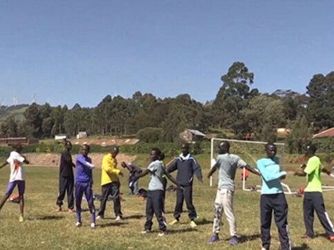 Watch: Olympics' first-ever refugee team prepares for Rio Watch: Olympics' first-ever refugee team prepares for Rio