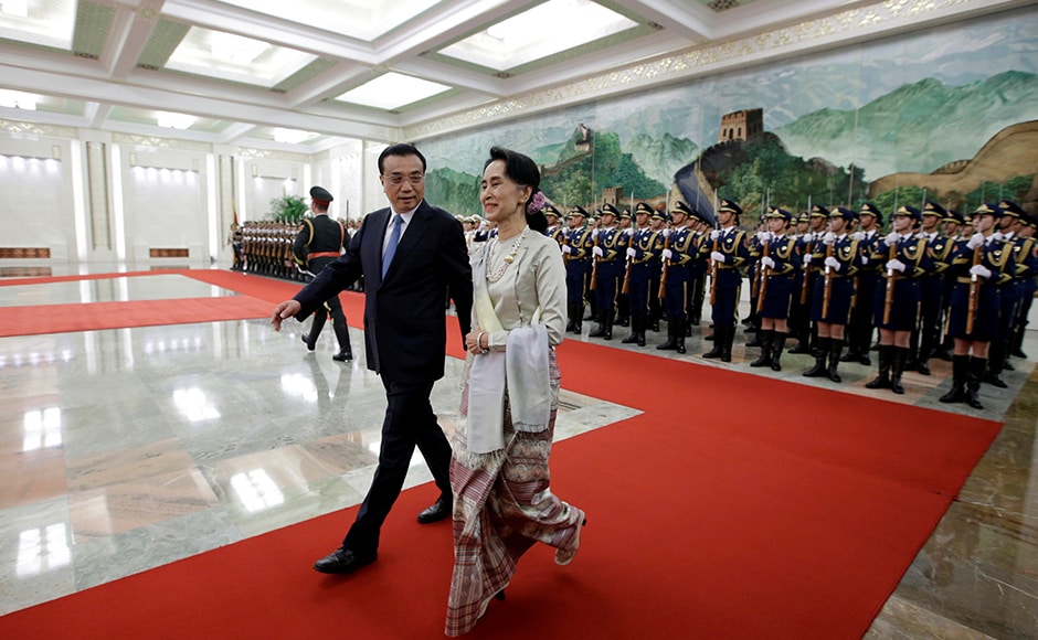 Suu Kyi had earlier travelled to China in June 2015, months before her party came to power and she was named foreign minister and minister of the President's Office. Reuters Suu Kyi had earlier travelled to China in June 2015, months before her party came to power and she was named foreign minister and minister of the President's Office. Reuters
