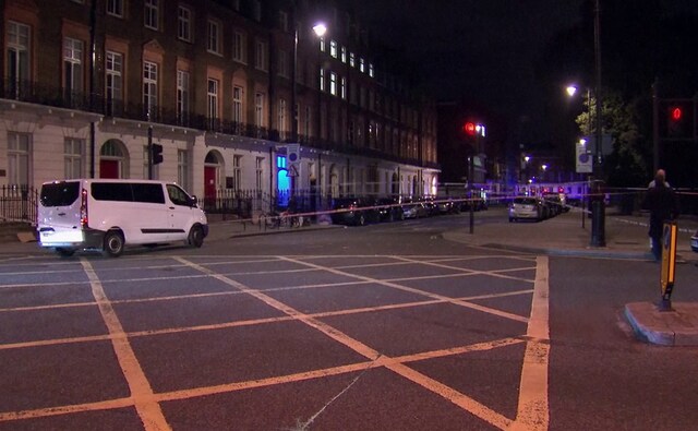 The area where a knife attack happened is cordon off in London on Thursday. The police was called to Russell Square at 10.33 pm local time (2133 GMT) following reports that a man armed with a knife was attacking people. AP The area where a knife attack happened is cordon off in London on Thursday. The police was called to Russell Square at 10.33 pm local time (2133 GMT) following reports that a man armed with a knife was attacking people. AP