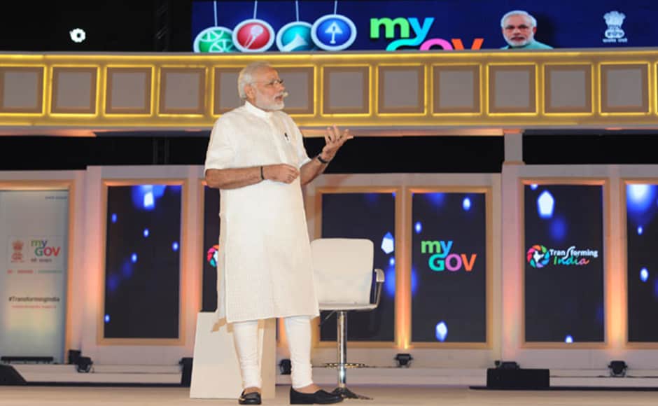 Modi called India as one of the fastest growing economies of the world and urged Indians to try to keep a growth rate of 8% for at least the next three years. Photo: PIB Modi called India as one of the fastest growing economies of the world and urged Indians to try to keep a growth rate of 8% for at least the next three years. Photo: PIB