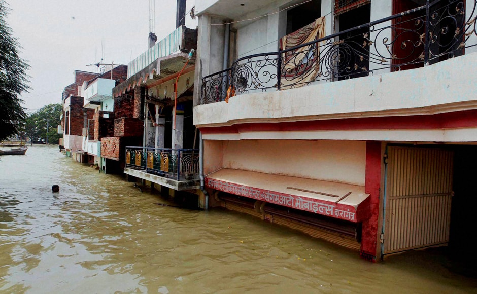 Water has started receding in flood-hit Allahabad city, an official said on Saturday. However, the district administration were highly concerned with the possibilities of an outbreak of diseases. PTI Water has started receding in flood-hit Allahabad city, an official said on Saturday. However, the district administration were highly concerned with the possibilities of an outbreak of diseases. PTI