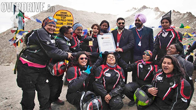 TVS Himalayan Highs Season 2 in India Book of Records TVS Himalayan Highs Season 2 in India Book of Records