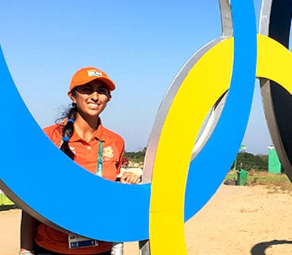Humans of Olympics: Meet Aditi Ashok, the youngest Indian woman golfer at the Rio 2016 Humans of Olympics: Meet Aditi Ashok, the youngest Indian woman golfer at the Rio 2016