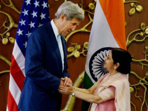 US with India on Pakistan-backed terror: John Kerry at press meet with Sushma Swaraj US with India on Pakistan-backed terror: John Kerry at press meet with Sushma Swaraj