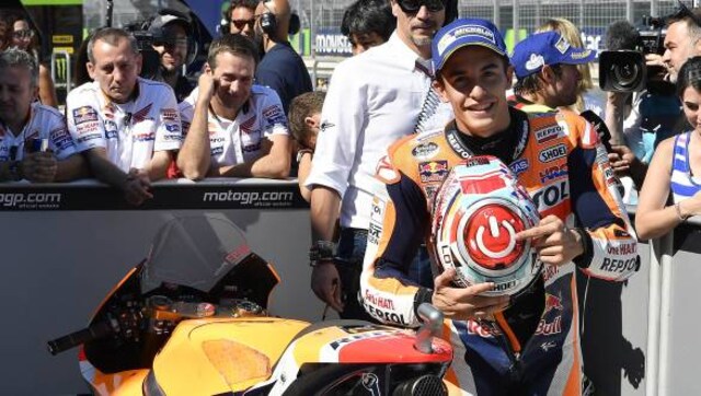 MotoGP 2016: Marquez takes stunning Aragon pole MotoGP 2016: Marquez takes stunning Aragon pole