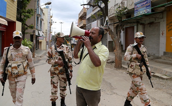 Cauvery issue: Uneasy calm prevails in violence-hit Bengaluru day after arson and looting Cauvery issue: Uneasy calm prevails in violence-hit Bengaluru day after arson and looting