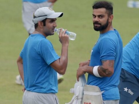 Watch: Virat Kohli, Gautam Gambhir bond during training session ahead of second Test Watch: Virat Kohli, Gautam Gambhir bond during training session ahead of second Test