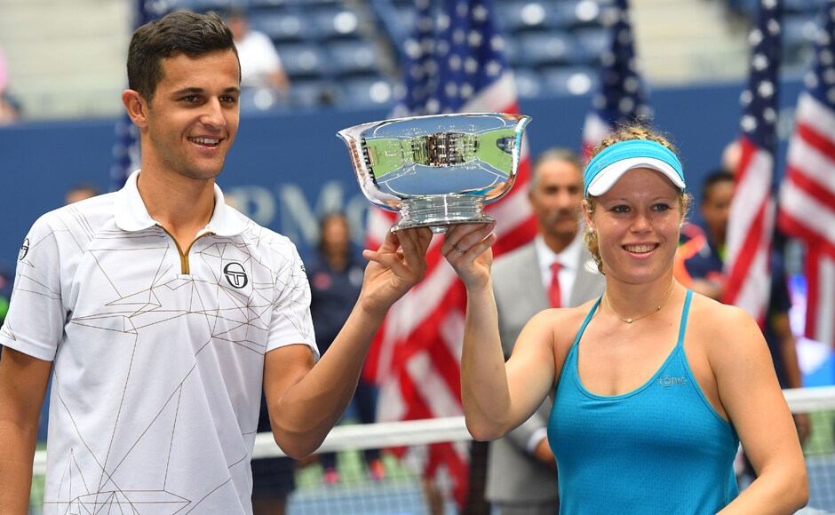 Laura Siegemund and Mate Pavic beat USA's Coco Vandeweghe and Rajeev Ram in the mixed doubles final to cap off a successful US Open 2016 tournament for the duo. Robert Deutsch/USA TODAY Sports Laura Siegemund and Mate Pavic beat USA's Coco Vandeweghe and Rajeev Ram in the mixed doubles final to cap off a successful US Open 2016 tournament for the duo. Robert Deutsch/USA TODAY Sports