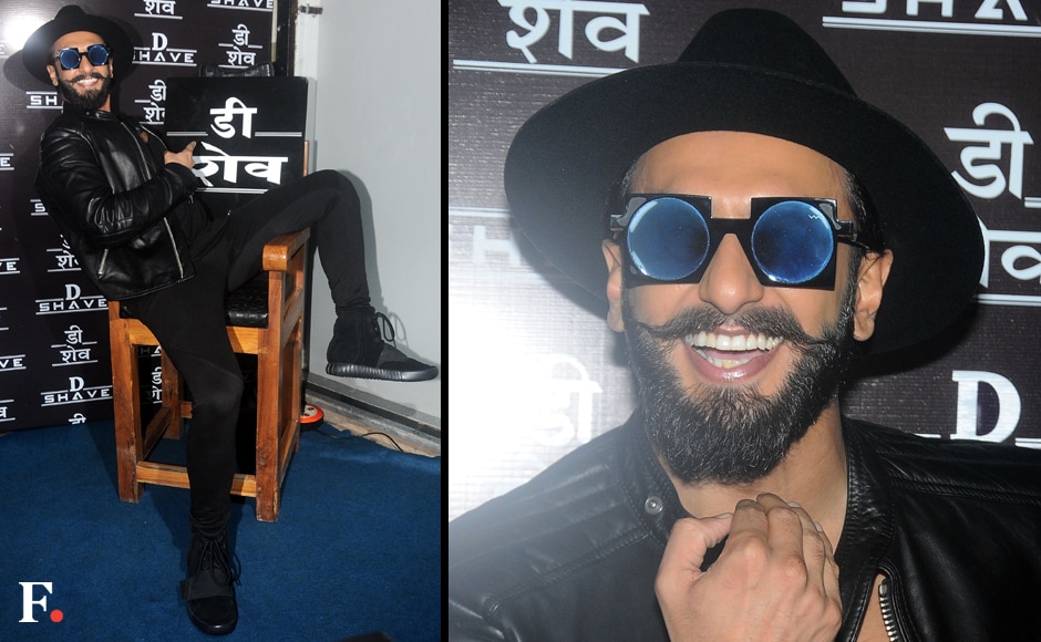 Singh seemed to be enjoying himself at the launch of the salon which is located in Bandra West, Mumbai. Sachin Gokhale/Firstpost Singh seemed to be enjoying himself at the launch of the salon which is located in Bandra West, Mumbai. Sachin Gokhale/Firstpost