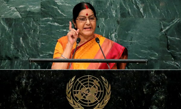 Sushma Swaraj's striking UN speech drove a rapier through Pakistan Sushma Swaraj's striking UN speech drove a rapier through Pakistan