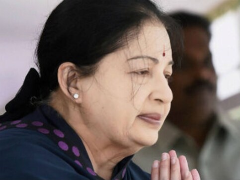 Jayalalithaa signs bypoll document with thumb impression due to her 'inflamed right hand' Jayalalithaa signs bypoll document with thumb impression due to her 'inflamed right hand'