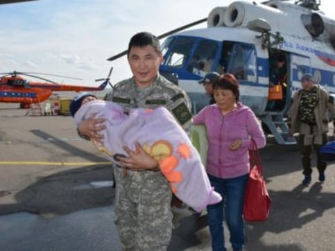 Lost toddler survives three days in freezing Siberian wilderness Lost toddler survives three days in freezing Siberian wilderness