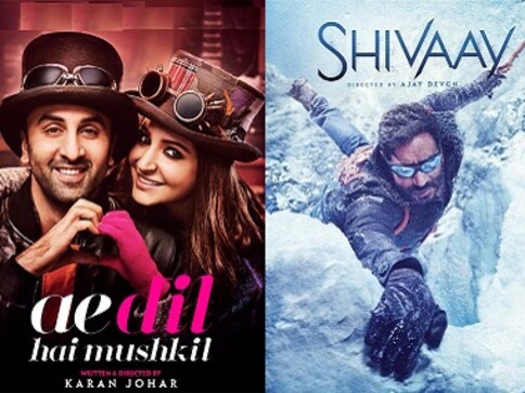 Ae Dil Hai Mushkil, Shivaay dominate the Diwali weekend: Know your releases Ae Dil Hai Mushkil, Shivaay dominate the Diwali weekend: Know your releases