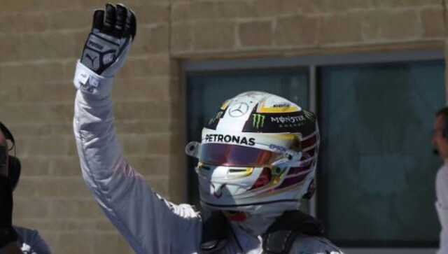 F1 2016: Lewis Hamilton on pole at Austin F1 2016: Lewis Hamilton on pole at Austin