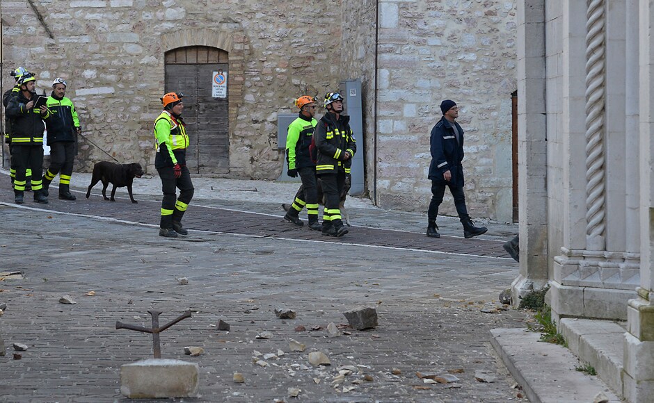 This quake comes after a major quake in August that devastated the Italian mountain town of Amatrice, killing nearly 300 people. AP This quake comes after a major quake in August that devastated the Italian mountain town of Amatrice, killing nearly 300 people. AP
