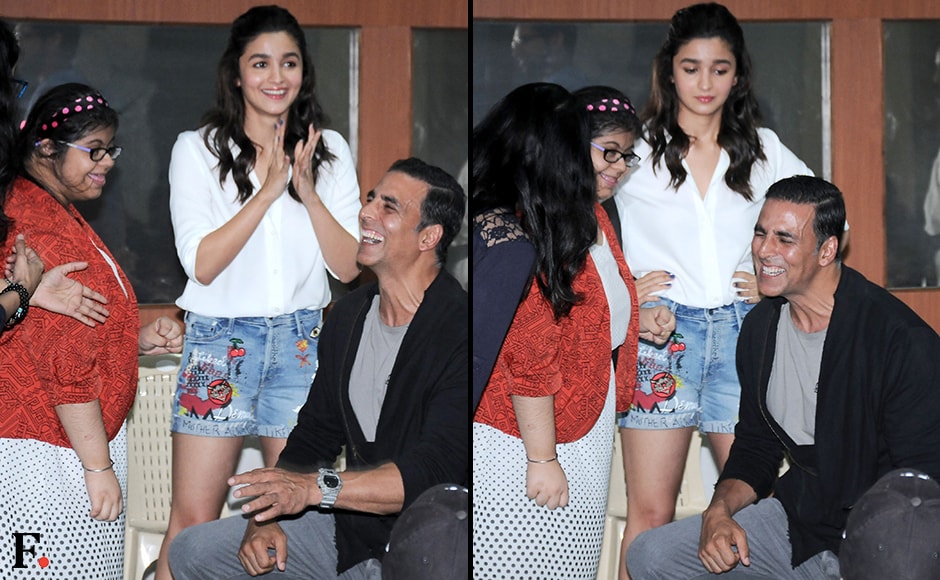 What's so funny Akshay? — Alia Bhatt. Sachin Gokhale/Firstpost What's so funny Akshay? — Alia Bhatt. Sachin Gokhale/Firstpost