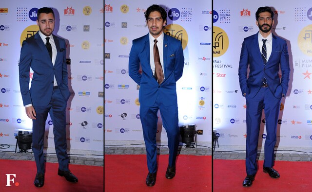 Jio MAMI 18th Mumbai Film Festival with Star opened with a bang on Thursday. Posing on the Red Carpet are Imran Khan, Ayan Mukherjee and Harshvardhan Kapoor. Sachin Gokhale/Firstpost Jio MAMI 18th Mumbai Film Festival with Star opened with a bang on Thursday. Posing on the Red Carpet are Imran Khan, Ayan Mukherjee and Harshvardhan Kapoor. Sachin Gokhale/Firstpost