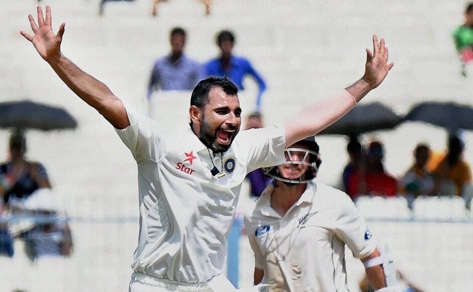 India's reply began in nasty manner for Shikhar Dhawan, with the opener targeted by a barrage of short balls by the New Zealand pacemen. AP India's reply began in nasty manner for Shikhar Dhawan, with the opener targeted by a barrage of short balls by the New Zealand pacemen. AP