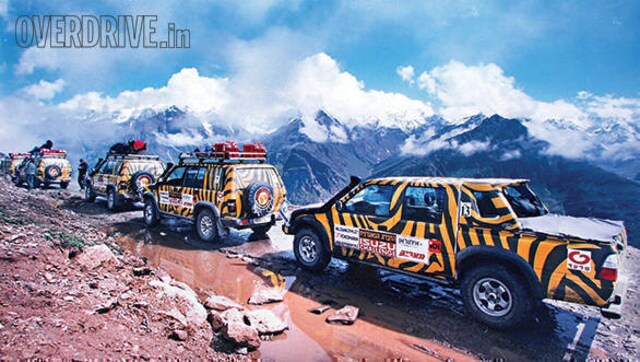 Off-road expedition: Isuzu Challenge 2001
