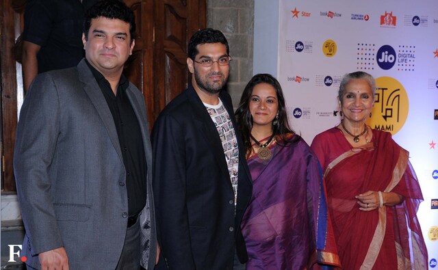 Siddharth Roy Kapoor, Kunal Roy Kapoor with wife Shayonti Roy Kapur and mother Salome Roy Kapoor. Sachin Gokhale/Firstpost Siddharth Roy Kapoor, Kunal Roy Kapoor with wife Shayonti Roy Kapur and mother Salome Roy Kapoor. Sachin Gokhale/Firstpost