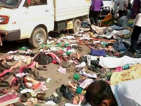 Varanasi stampede: Death toll rises to 25, five officials suspended Varanasi stampede: Death toll rises to 25, five officials suspended