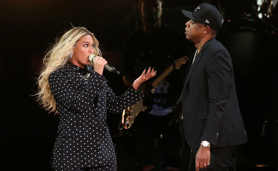 Beyoncé and Jay Z got into formation for Hillary Clinton at a "Get Out the Vote" rally in Ohio on Friday night. But the free concert starring two of music's biggest names drew some controversy. Reuters Beyoncé and Jay Z got into formation for Hillary Clinton at a "Get Out the Vote" rally in Ohio on Friday night. But the free concert starring two of music's biggest names drew some controversy. Reuters