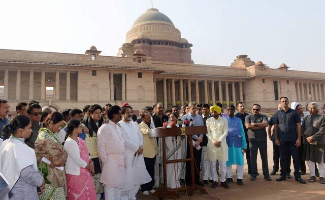 The West Bengal chief minister submitted that the move is financial calamity. She said, "The country was at peace but they have introduced disaster as demonetisation." PTI The West Bengal chief minister submitted that the move is financial calamity. She said, "The country was at peace but they have introduced disaster as demonetisation." PTI