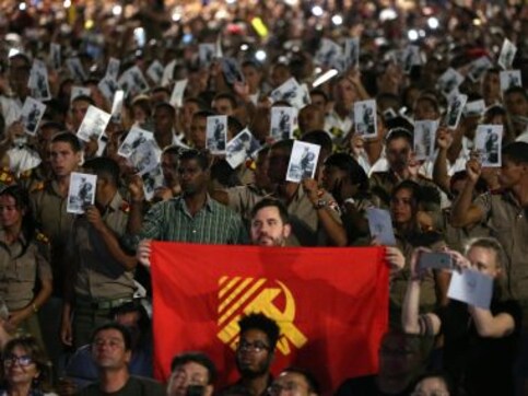 Fidel Castro death: Cubans hold mass rally with Latin American, African leaders in Havana Fidel Castro death: Cubans hold mass rally with Latin American, African leaders in Havana