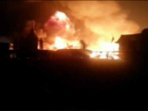 Fire in Delhi's Sadar Bazar: Four injured, cooling operations underway