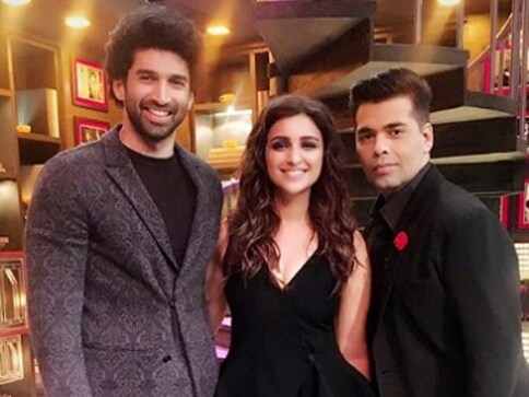 Parineeti Chopra, Aditya Roy Kapur on Koffee With Karan: No filter, extra strong! Parineeti Chopra, Aditya Roy Kapur on Koffee With Karan: No filter, extra strong!