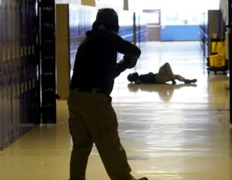 Colorado school district to allow teachers and school staff to carry arms on campus. Colorado school district to allow teachers and school staff to carry arms on campus.