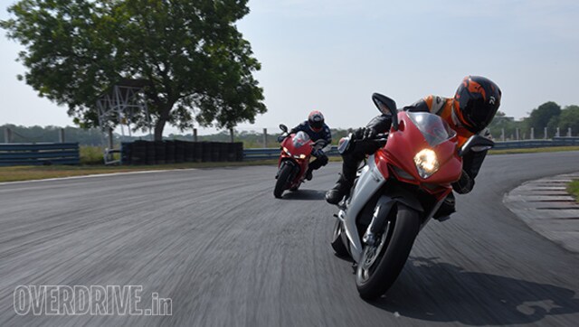 Track test: Ducati 959 Panigale vs MV Agusta F3