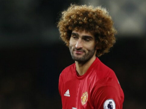 Marouane Fellaini roasted on Twitter as he marks 100th Manchester United appearance with gaffe Marouane Fellaini roasted on Twitter as he marks 100th Manchester United appearance with gaffe