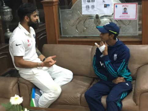 India vs England: Meeting Virat Kohli was a great moment for me, says Haseeb Hameed India vs England: Meeting Virat Kohli was a great moment for me, says Haseeb Hameed
