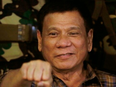 Philippine President Rodrigo Duterte felt 'like a saint' after speaking to Donald Trump Philippine President Rodrigo Duterte felt 'like a saint' after speaking to Donald Trump