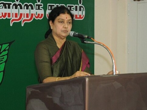 Tamil Nadu: Sasikala's husband Natarajan accuses BJP of trying to split AIADMK, 'saffronise' state Tamil Nadu: Sasikala's husband Natarajan accuses BJP of trying to split AIADMK, 'saffronise' state