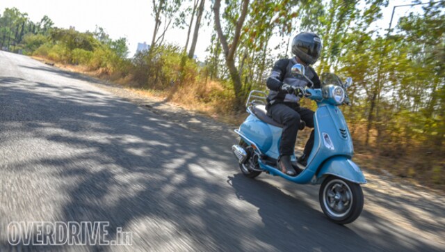 Vespa 70th Anniversary Edition first ride review Vespa 70th Anniversary Edition first ride review