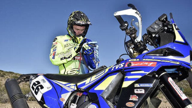 Dakar 2017: Sherco TVS Racing’s Adrian Metge finishes Stage 4 in 39th position Dakar 2017: Sherco TVS Racing’s Adrian Metge finishes Stage 4 in 39th position