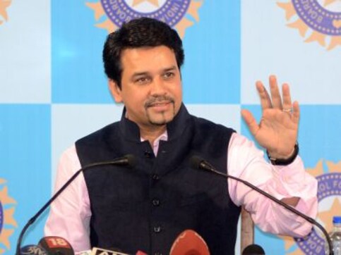 BCCI president sacked: A tribute to Anurag Thakur's short innings at the crease BCCI president sacked: A tribute to Anurag Thakur's short innings at the crease