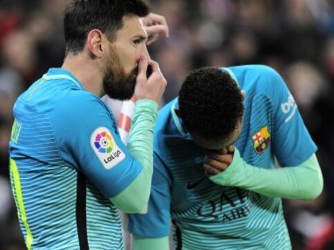 Copa Del Rey: Barcelona stunned by nine-man Athletic Bilbao in Round of 16 first leg Copa Del Rey: Barcelona stunned by nine-man Athletic Bilbao in Round of 16 first leg